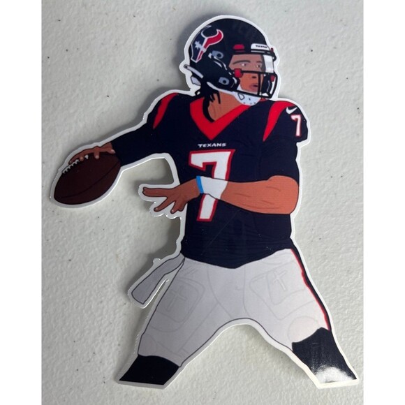 Houston Texans Sticker Pack 5 pcs CJ Stroud Texans Decals NFL sticker lot 5 pack - Picture 2 of 6
